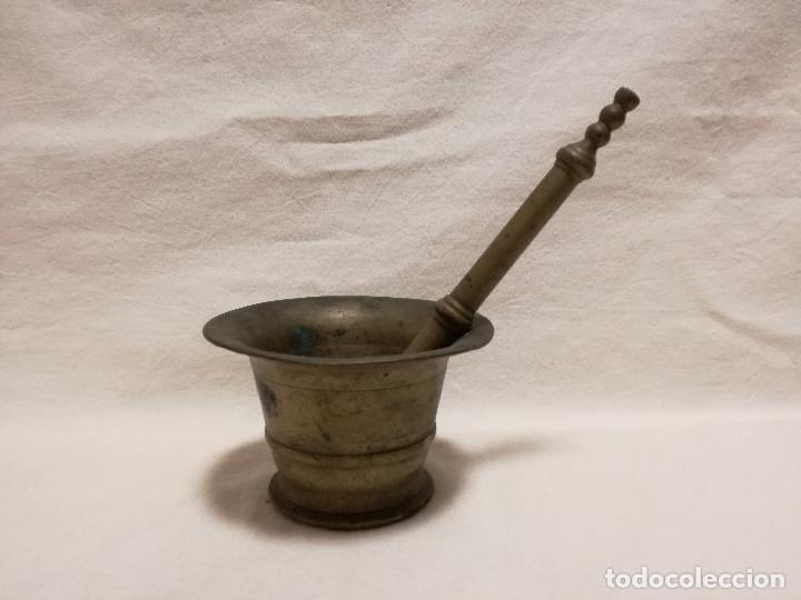 Antig&uuml;edades: ALMIREZ O MORTERO DE BRONCE / LATON - Foto 1