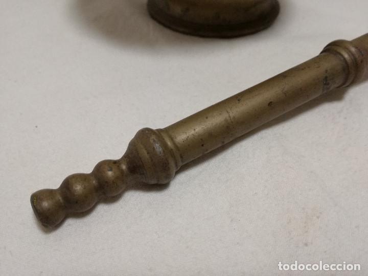 Antig&uuml;edades: ALMIREZ O MORTERO DE BRONCE / LATON - Foto 7