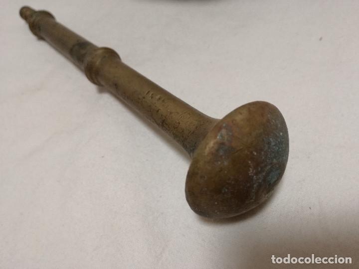 Antig&uuml;edades: ALMIREZ O MORTERO DE BRONCE / LATON - Foto 9