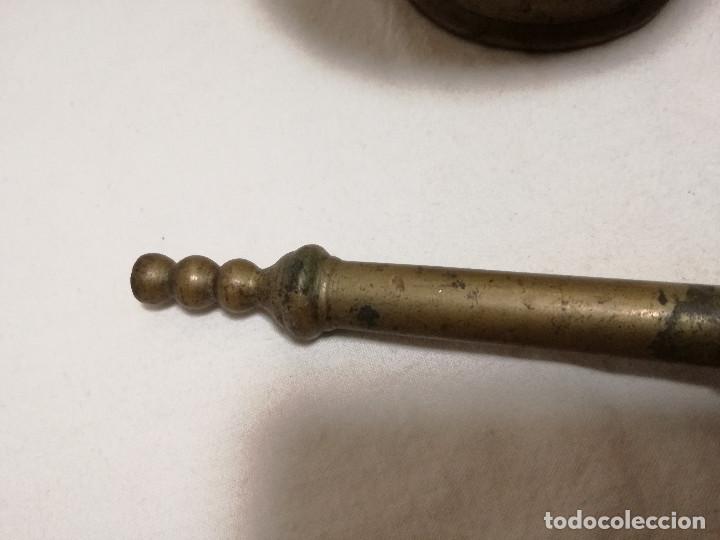 Antig&uuml;edades: ALMIREZ O MORTERO DE BRONCE / LATON - Foto 11