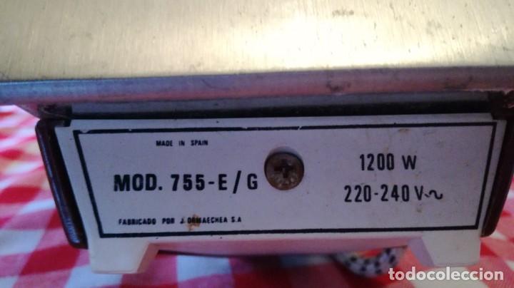 Antig&uuml;edades: PLANCHA ELECTRICA SOLAC MODELO 755 E / G CAZ604 - Foto 13