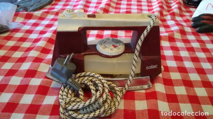 Antig&uuml;edades: PLANCHA ELECTRICA SOLAC MODELO 755 E / G CAZ604 - Foto 15