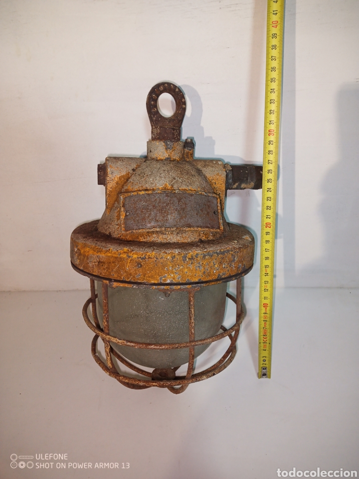 Antig&uuml;edades: Antiguo farol n&aacute;utico - Foto 3
