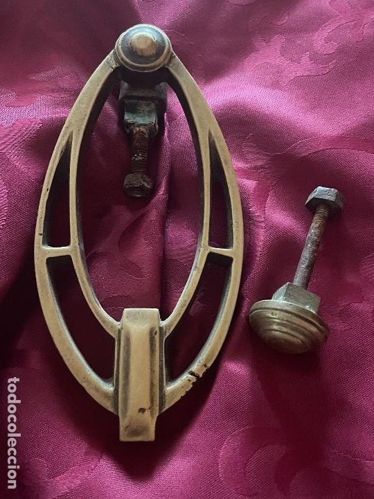 Antig&uuml;edades: Bonita aldaba llamador - Foto 4