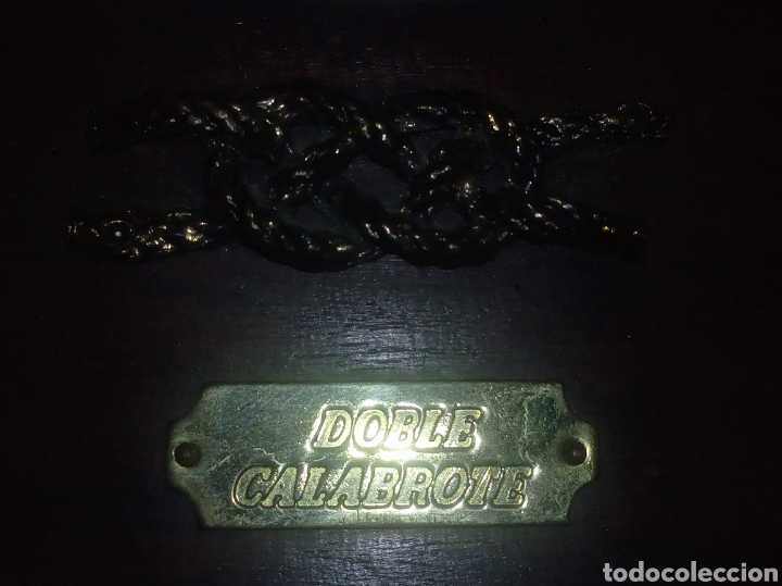 Antig&uuml;edades: Cuadro nudos marineros lat&oacute;n - Foto 4