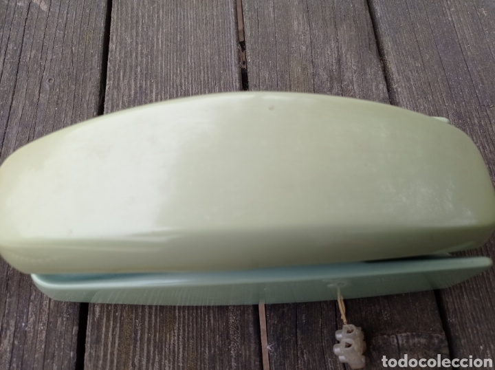 Tel&eacute;fonos: TELEFONO GONDOLA VERDE PLASTICO. - Foto 4