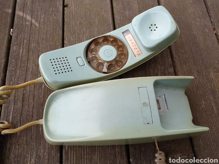 Tel&eacute;fonos: TELEFONO GONDOLA VERDE PLASTICO. - Foto 5