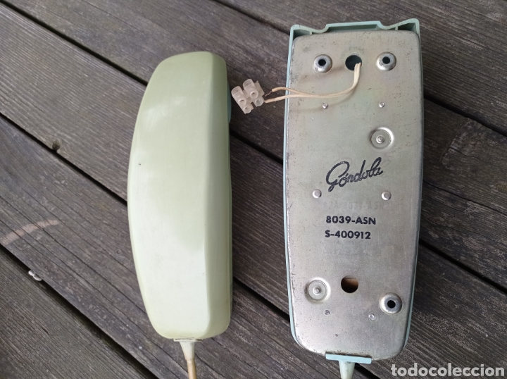 Tel&eacute;fonos: TELEFONO GONDOLA VERDE PLASTICO. - Foto 6