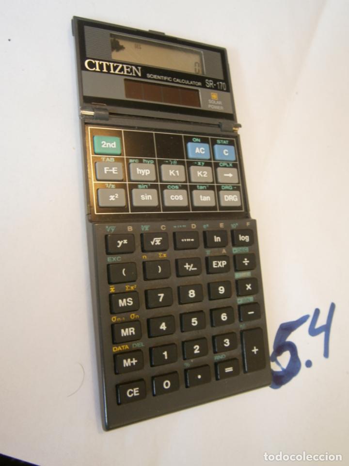 Antig&uuml;edades: ANTIGUA CALCUADORA CITIZEN SR-170 FUNCIONANDO - Foto 2