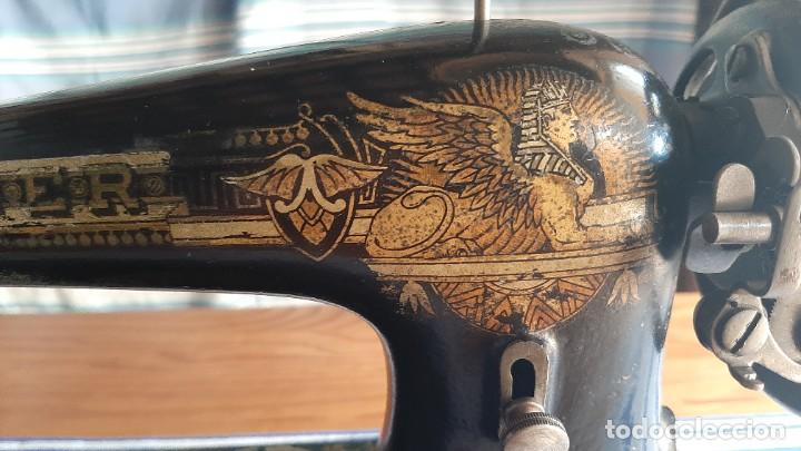 Antig&uuml;edades: CABEZAL M&Aacute;QUINA DE COSER &rdquo;SINGER&rdquo; - Foto 3