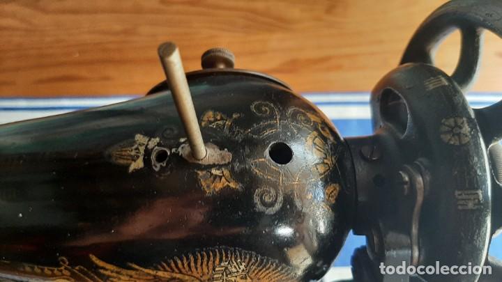 Antig&uuml;edades: CABEZAL M&Aacute;QUINA DE COSER &rdquo;SINGER&rdquo; - Foto 6