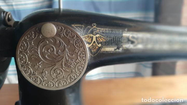 Antig&uuml;edades: CABEZAL M&Aacute;QUINA DE COSER &rdquo;SINGER&rdquo; - Foto 7