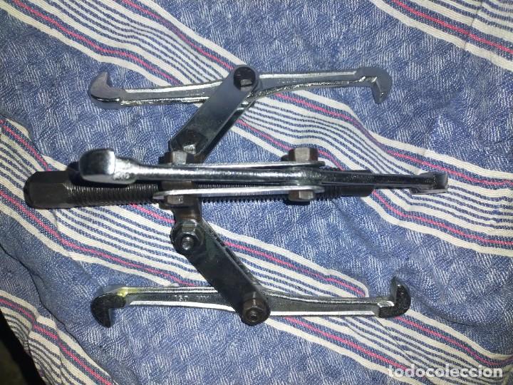 Antig&uuml;edades: Extractor de rodamientos o poleas de 15 cm - Foto 3