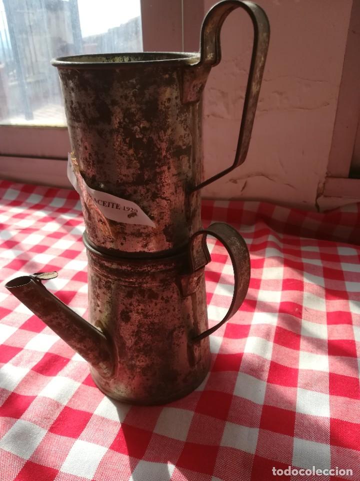 Antig&uuml;edades: COLADOR ACEITE 1920 / CAZ801 - Foto 3