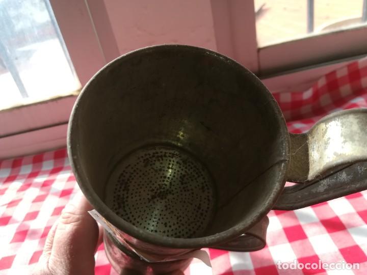 Antig&uuml;edades: COLADOR ACEITE 1920 / CAZ801 - Foto 5