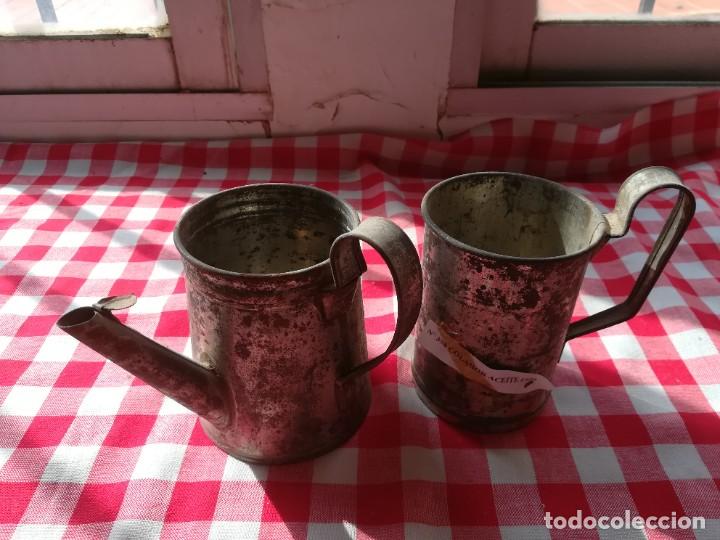 Antig&uuml;edades: COLADOR ACEITE 1920 / CAZ801 - Foto 6