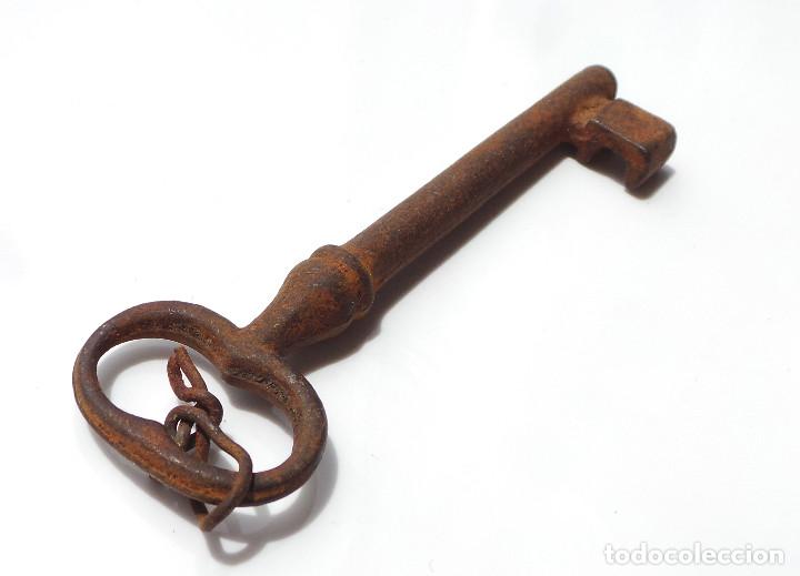 Antig&uuml;edades: LLAVE DE COLECCI&Oacute;N.- 11,5 CM DE LARGO - Foto 5