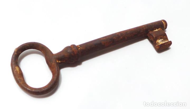 Antig&uuml;edades: LLAVE DE COLECCI&Oacute;N.- 12,5 CM DE LARGO - Foto 3