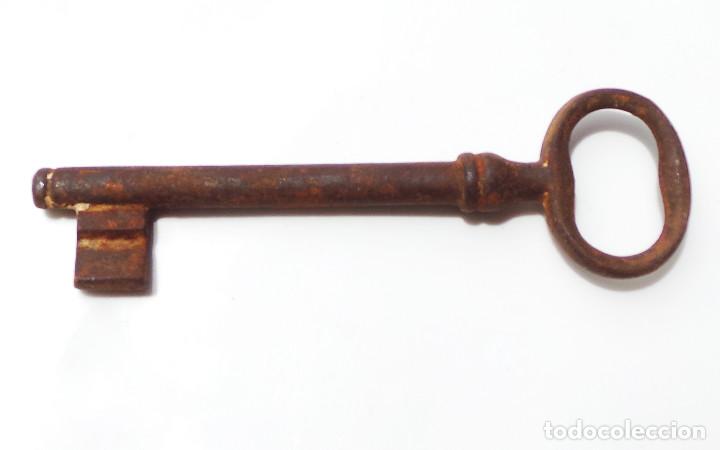 Antig&uuml;edades: LLAVE DE COLECCI&Oacute;N.- 12,5 CM DE LARGO - Foto 4
