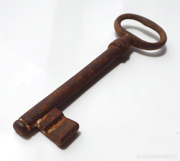 Antig&uuml;edades: LLAVE DE COLECCI&Oacute;N.- 12,5 CM DE LARGO - Foto 5