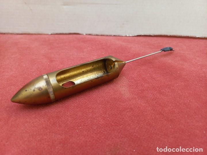 Antig&uuml;edades: aerometro densiometro de bronce de nicholson - Foto 2