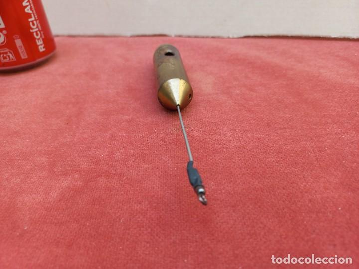 Antig&uuml;edades: aerometro densiometro de bronce de nicholson - Foto 6