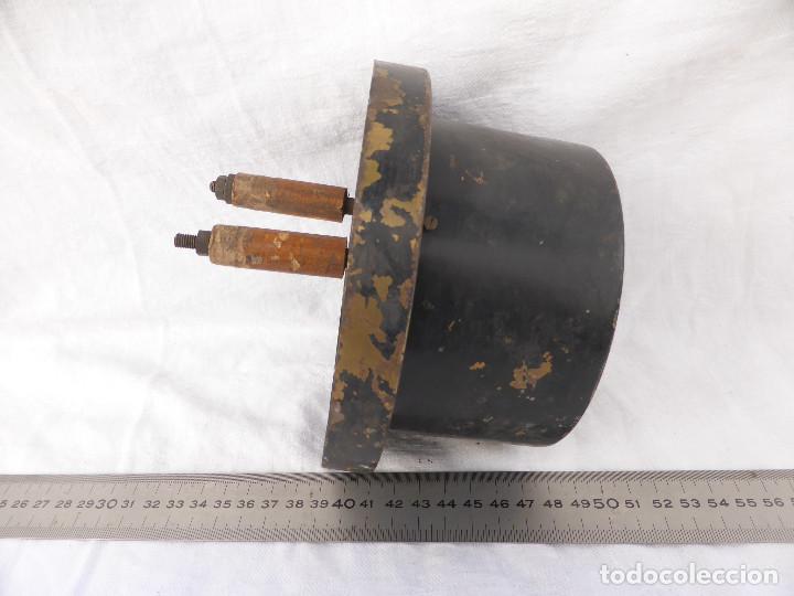 Antig&uuml;edades: VOLTIMETRO ANTIGUO DE PANEL DE 0 - 350V. CONSTRUIDO EN LAT&Oacute;N - Foto 3