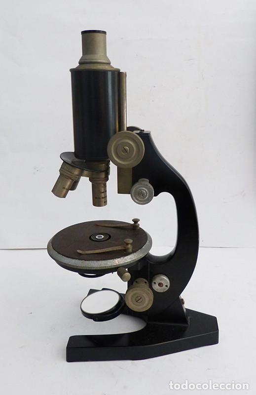 Antig&uuml;edades: Microscopio monocular - Foto 3