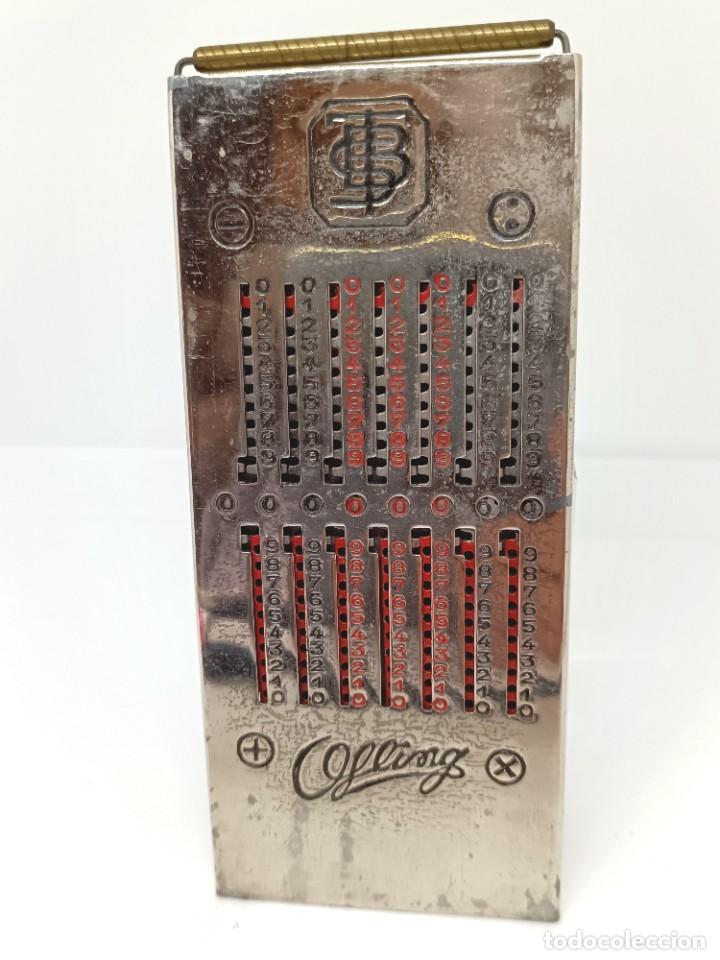Antig&uuml;edades: Abaco, calculadora manual Ofling - Foto 3