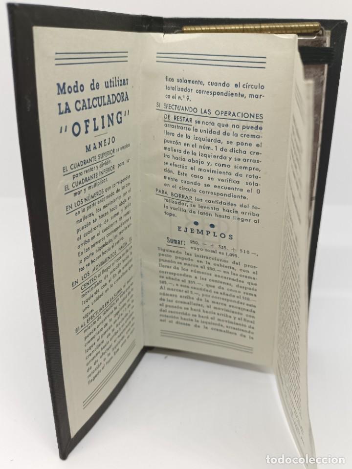 Antig&uuml;edades: Abaco, calculadora manual Ofling - Foto 6