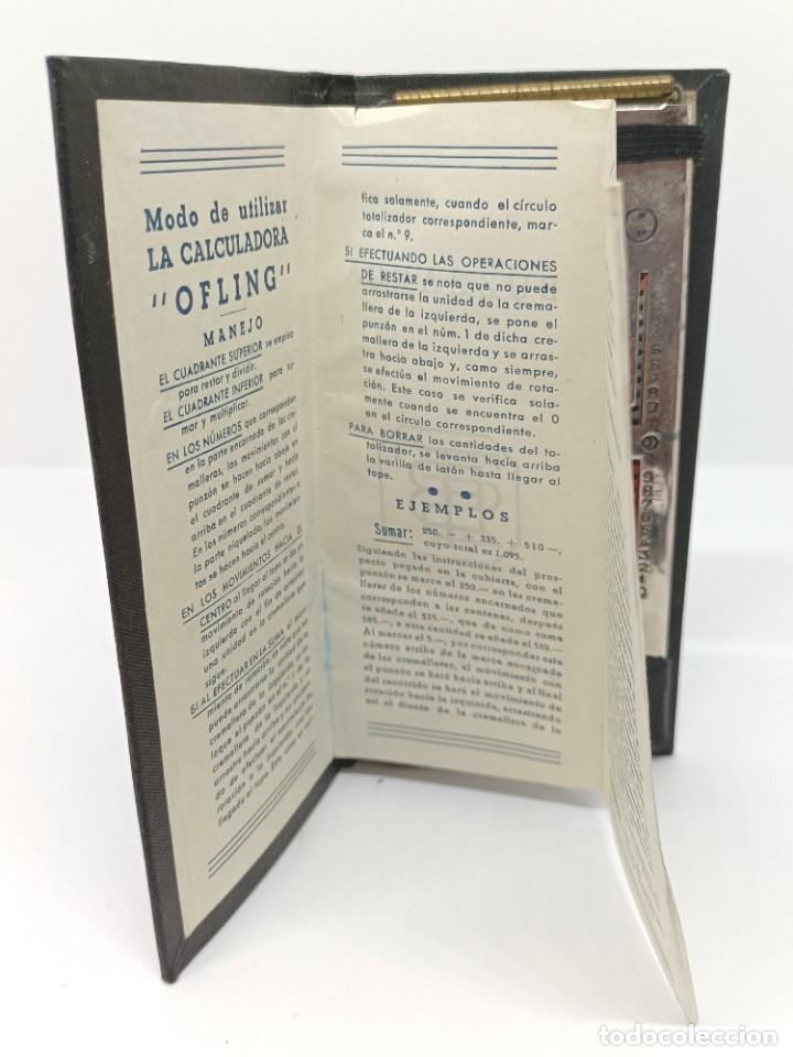 Antig&uuml;edades: Abaco, calculadora manual Ofling - Foto 7