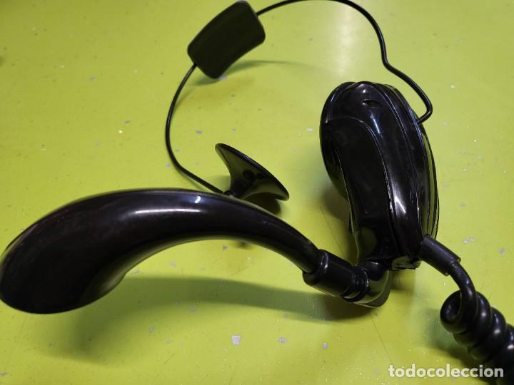 Tel&eacute;fonos: ANTIGUO AURICULAR DE BAQUELITA - Foto 5