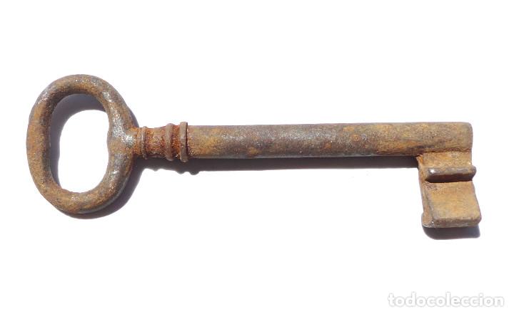 Antig&uuml;edades: LLAVE DE COLECCI&Oacute;N.- 14 CM DE LARGO - Foto 1