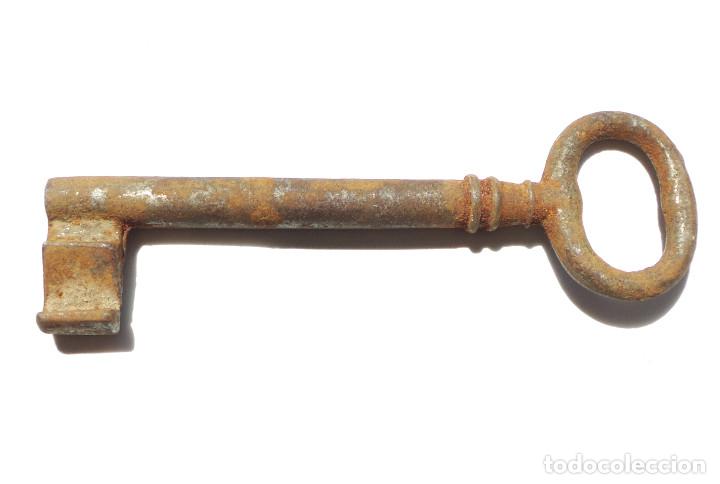 Antig&uuml;edades: LLAVE DE COLECCI&Oacute;N.- 14 CM DE LARGO - Foto 5