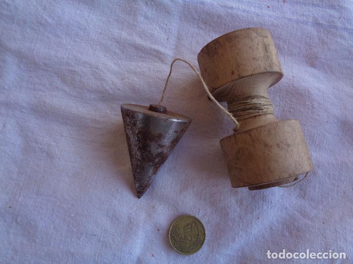 Antig&uuml;edades: ANTIGUA PLOMADA P&Eacute;NDULO - Foto 1