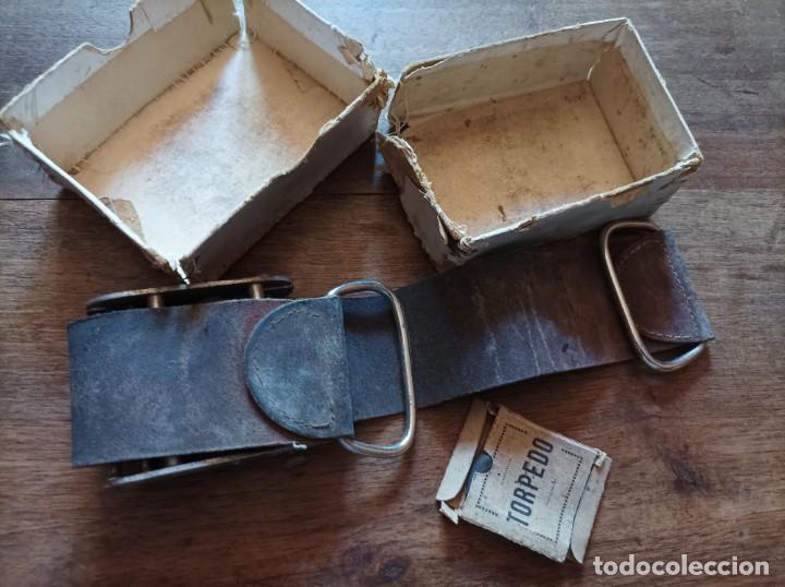 antiguo cuero afilador para navajas barbero - Compra venta en todocoleccion