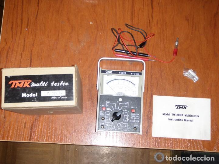 Antig&uuml;edades: POLIMETRO MULTI TESTER TMK MODELO TW20CB TW-20CB - Foto 3