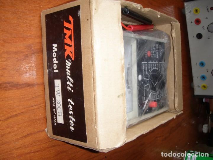 Antig&uuml;edades: POLIMETRO MULTI TESTER TMK MODELO TW20CB TW-20CB - Foto 9