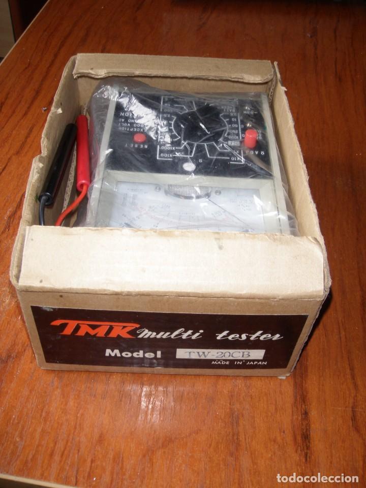 Antig&uuml;edades: POLIMETRO MULTI TESTER TMK MODELO TW20CB TW-20CB - Foto 10