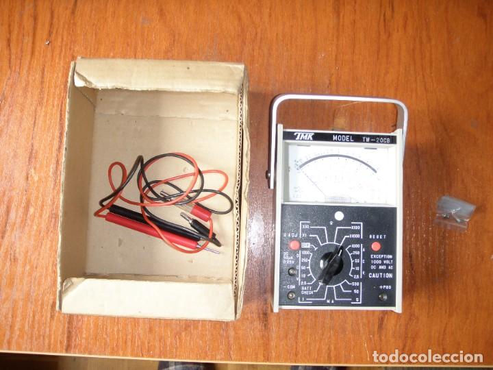 Antig&uuml;edades: POLIMETRO MULTITESTER TMK MODELO TW20CB TW-20CB - Foto 1