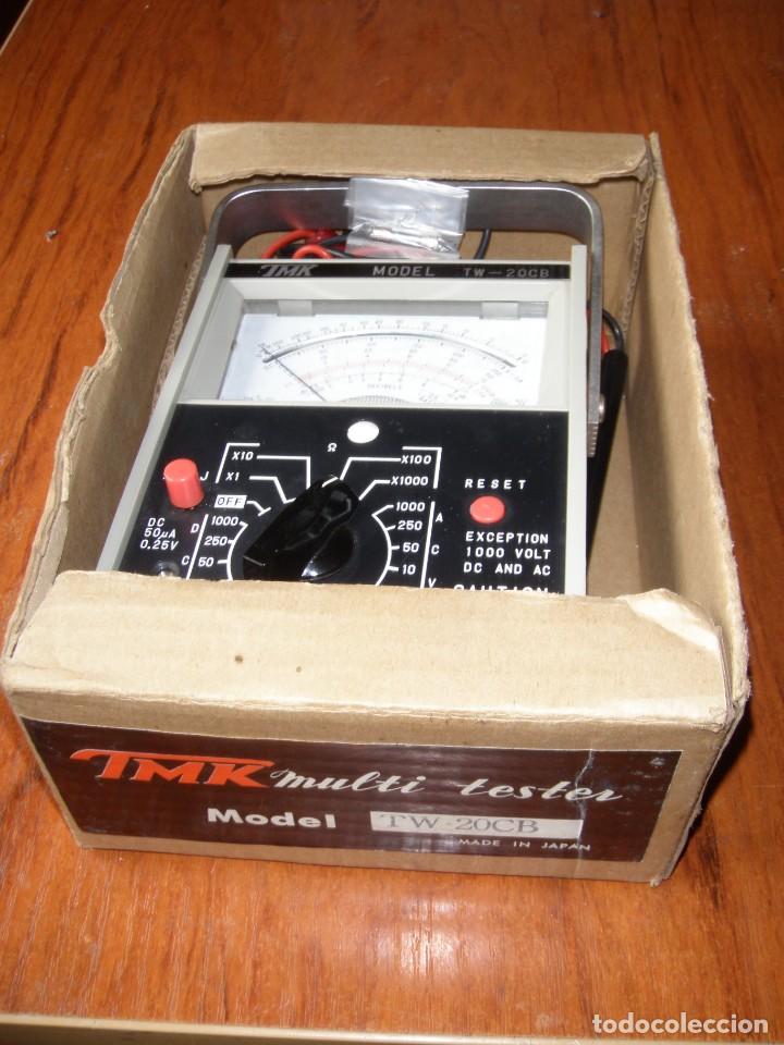 Antig&uuml;edades: POLIMETRO MULTITESTER TMK MODELO TW20CB TW-20CB - Foto 6