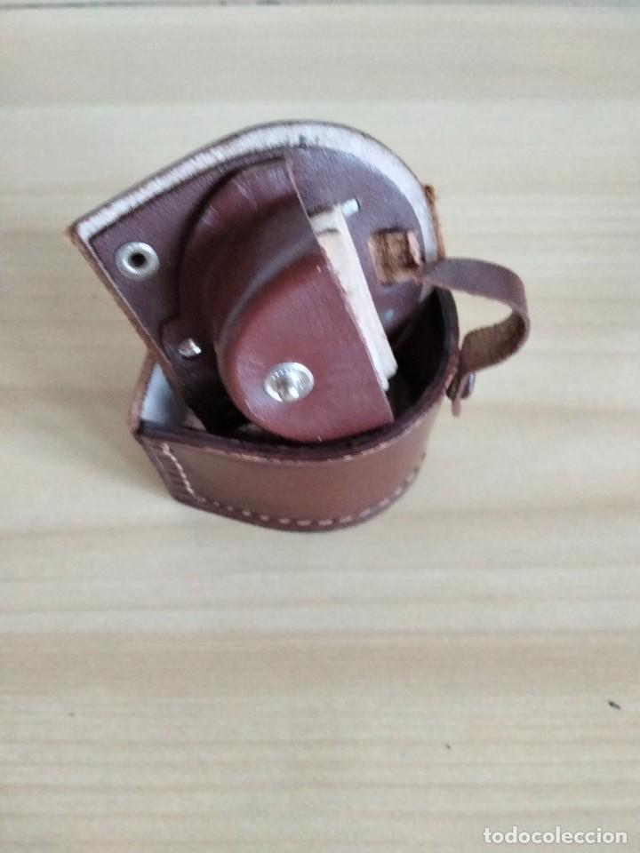 Antig&uuml;edades: ESTUCHE DE CUERO PARA DIAFRAGMA - Foto 2
