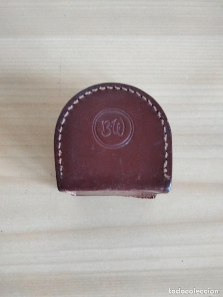 Antig&uuml;edades: ESTUCHE DE CUERO PARA DIAFRAGMA - Foto 3