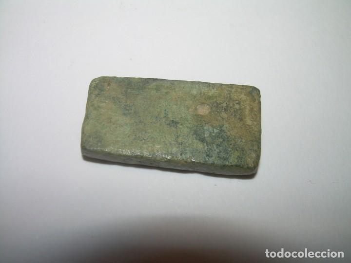 Antig&uuml;edades: RARISIMO PONDERAL DE BRONCE. - Foto 2
