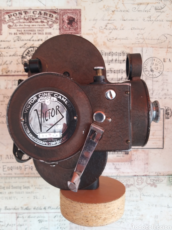 Antig&uuml;edades: C&aacute;mara antigua Victor Cine Camera model 3 - Foto 2
