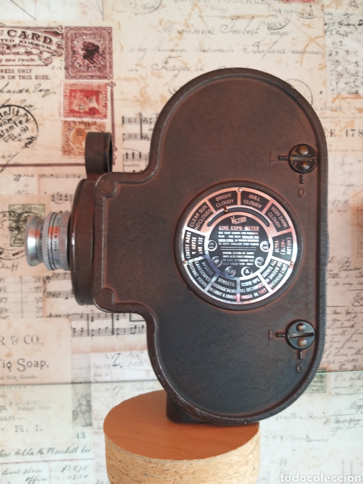Antig&uuml;edades: C&aacute;mara antigua Victor Cine Camera model 3 - Foto 4