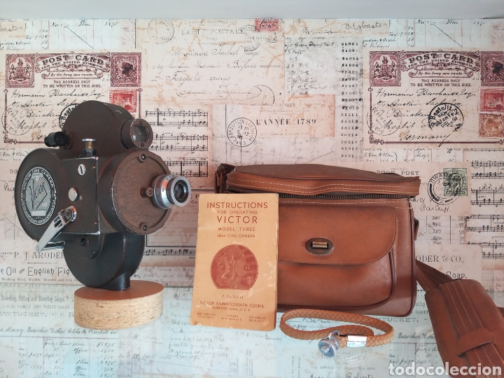 Antig&uuml;edades: C&aacute;mara antigua Victor Cine Camera model 3 - Foto 1