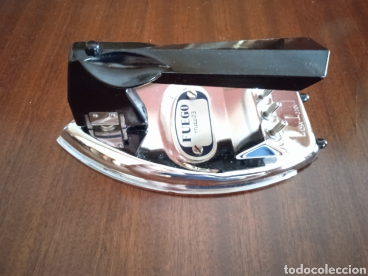 Antig&uuml;edades: PLANCHA MARCA FUEGO Mod. 23...bitension .FUNCIONA. - Foto 10