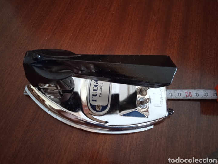 Antig&uuml;edades: PLANCHA MARCA FUEGO Mod. 23...bitension .FUNCIONA. - Foto 11