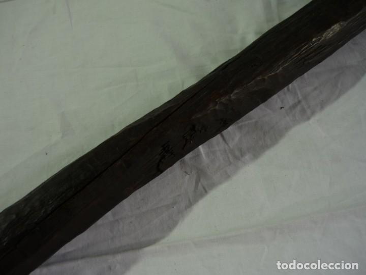 Antig&uuml;edades: Pala de panadero de madera de una sola pieza - Foto 7